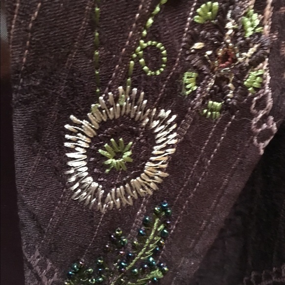 Elegant purple structured jacket - Picture 5 of 7